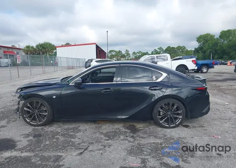 2022 Lexus Is 350 F Sport из США, поврежденный, VIN JTHGZ1B25N5053861